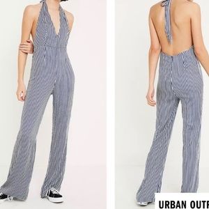 URBAN OUTFITTERS fitted halter neck jumpsuit! Size XS